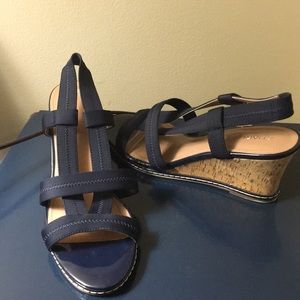 Charles David Navy Wedges